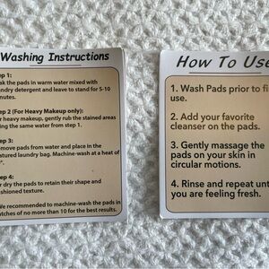 Reusable Makeup Remover Pads